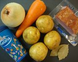 野菜ブイヨンVEGETAだけで簡単ポトフ作り方1写真