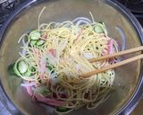 基本形の？(ポテトサラダ系)パスタサラダ作り方6写真