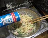 基本形の？(ポテトサラダ系)パスタサラダ作り方7写真