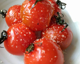 トマトのゴマ和え作り方17写真