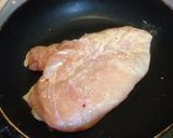 鳥の胸肉ステーキ、お肉柔らか使用、安旨ボ作り方4写真