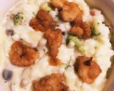 残り物のシチューでチキンドリア☆夕飯作り方1写真