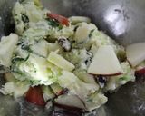 昼夕♪りんご胡瓜レーズン入りポテトサラダ作り方4写真