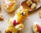 ✿冷凍パイシートdeねこチョコパイ✿作り方10写真
