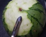 無駄無し!スイカ皮の塩レモンサラダ作り方1写真