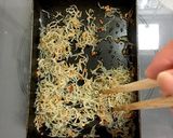 おつまみ〜にんにくじゃこクリームチーズ作り方2写真