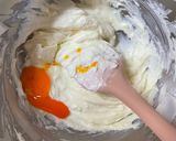オレンジ抹茶バスクチーズケーキ♡作り方3写真