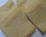 簡単1品！ハムチーズIN油揚げ♡作り方1写真