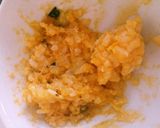 離乳食後期～かぼちゃとごはんのお焼き作り方2写真