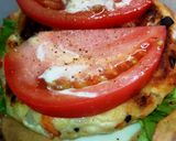 鮭とお豆腐のマヨハンバーグサンド作り方6写真