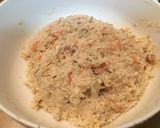 肉なしヘルシー♪♪鮭とキノコの豆腐バーグ作り方2写真