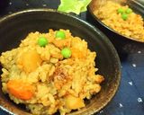 リメイク★カレー⇒【カレー炊き込みご飯】作り方4写真