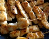 絶妙な相性♡てりたまチキンの串焼き作り方11写真