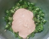 オクラのめんたいマヨ和え作り方4写真