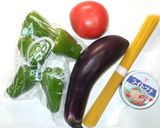 ラタトゥイユのパスタ♪簡単ナストマトツナ作り方1写真