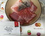 豚ブロックの梅紅茶煮作り方1写真
