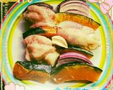 切って焼くだけ！鶏と野菜のオーブン焼き♪作り方5写真