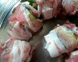 レンジde簡単 豚肉の梅しそ巻き作り方8写真