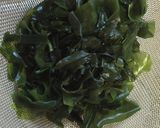 ワカメと太刀魚の塩麹酢の物作り方1写真