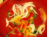 パプリカと牛肉のオイスターソース炒め作り方4写真