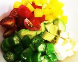アボカド&夏野菜のデリ風サラダ作り方3写真
