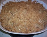 秋の味覚、アップルクリスプ作り方6写真