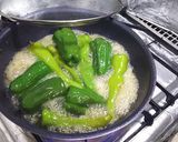 獅子唐とピーマンの焼き浸しカレー仕立て作り方2写真