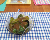 獅子唐とピーマンの焼き浸しカレー仕立て作り方4写真