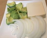 美肌♡美髪に♡アボカドの冷製お豆腐スープ作り方1写真