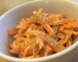 ニンジンの味噌ごまマヨネーズ和え♡作り方3写真
