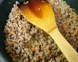 ☆簡単･冷めてもOK☆合挽肉のそぼろ丼作り方2写真