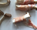 甘辛タレが旨い！エリンギの豚肉巻き作り方3写真