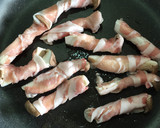 甘辛タレが旨い！エリンギの豚肉巻き作り方5写真