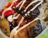 簡単！夕ごはんに♪サバの照り焼き丼作り方11写真