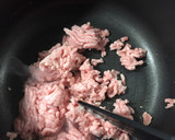 ひき肉ともやしと韓国唐辛子の辛味噌炒め丼作り方3写真