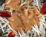 ひき肉ともやしと韓国唐辛子の辛味噌炒め丼作り方5写真