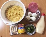 子どもが大好き☆簡単スパサラ作り方1写真