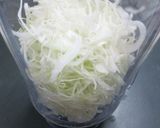 生キャベツのムースゼリー【高齢者/栄養】作り方1写真