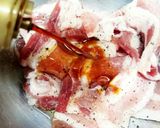 甘とうがらしと豚バラ肉のXO醤炒め作り方3写真