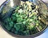 薬味たっぷりサバ缶の冷汁・豆腐茶漬け風作り方3写真