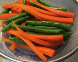 母の味♪人参とインゲンの肉巻き作り方1写真