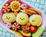 キャラ弁♪薄焼き卵で簡単❗ぐでたま♪作り方4写真
