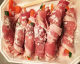 母の味♪人参とインゲンの肉巻き作り方6写真