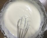 レアチーズケーキ☆黄桃ゼリー乗せ作り方4写真