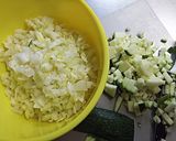 簡単♪フライパン１つで秋野菜つくね♪作り方1写真