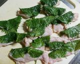 節約！鶏胸肉の青しそチーズ焼き作り方4写真