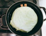【簡単】パーティに・丸ごとキャベツケーキ作り方5写真