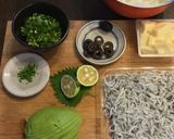 スダチ香る♬渦巻きアボカドの贅沢シラス丼作り方1写真