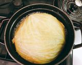 【簡単】パーティに・丸ごとキャベツケーキ作り方7写真
