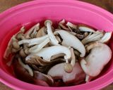 レンジで！きのことベーコンの秋色パスタ作り方3写真